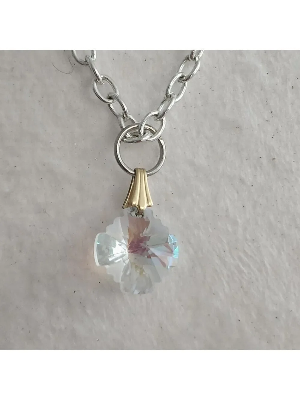 N/A silvertone necklace